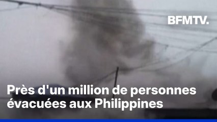 La tempête Fung-wong s'est transformée ce dimanche 9 novembre en "super-typhon" est a fait au moins un mort aux Philippines, ont annoncé les secouristes, ce dimanche 9 novembre.