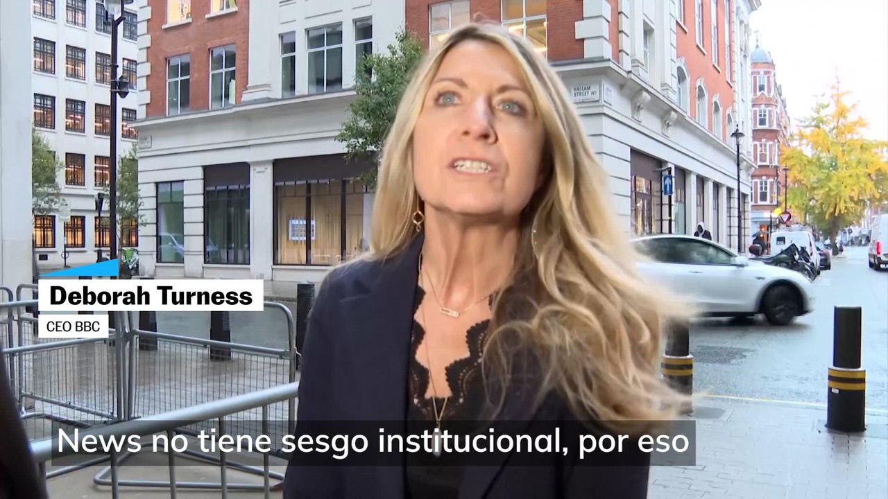 La CEO de la BBC asegura que los periodistas de la cadena son honrados