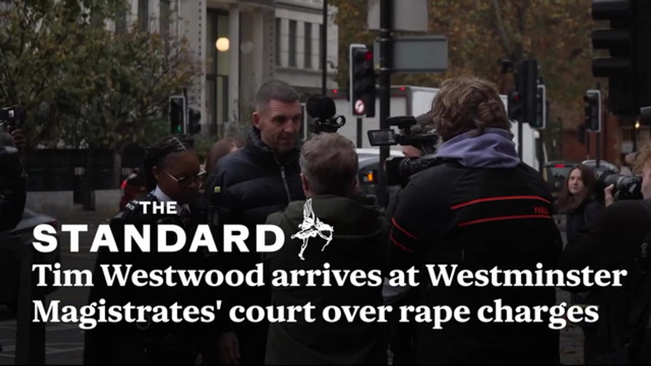 Former Radio 1 DJ Tim Westwood arrives at Westminster Magistrates' court over rape charges
