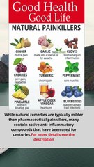 🌿 Natural Painkillers for Good Health