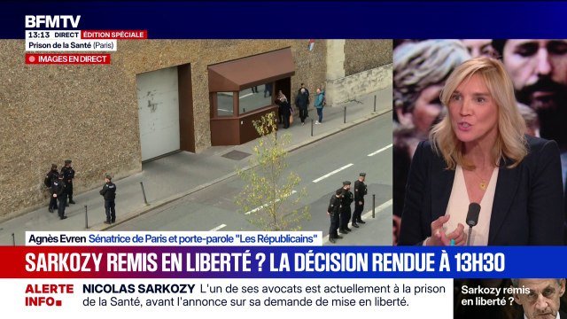Demande de mise en liberté de Nicolas Sarkozy: Il n'y a pas de risque de fuite, ni de récidive , selon Agnès Evren (sénatrice LR)