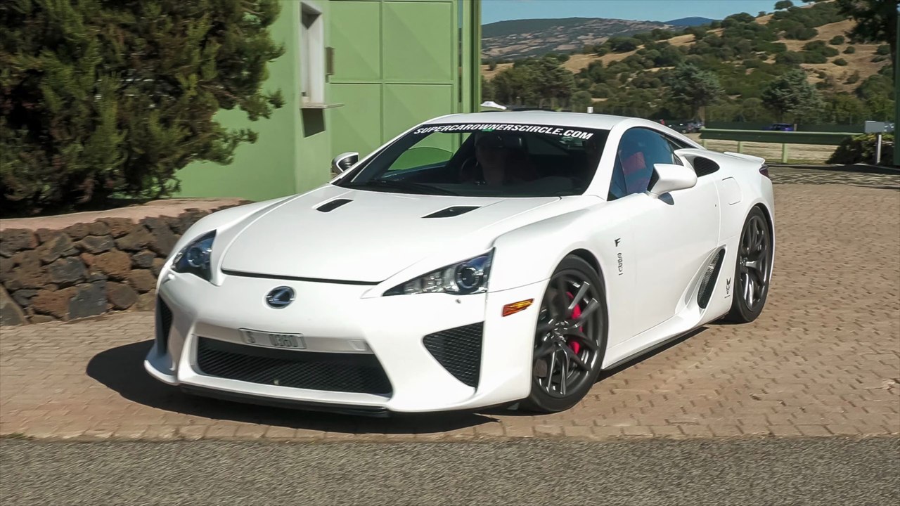 Lexus LFA - Lovely V10 Engine Sounds !