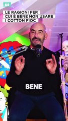 Bassetti - Ecco le ragioni per cui i cotton fioc non sono igienici e rischiano di creare problemi alla salute (10.11.25)