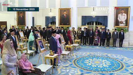 Momen AHY Wakili Sarwo Edhie Wibowo Terima Gelar Pahlawan Nasional