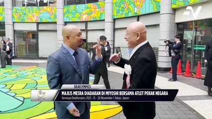Majlis Mesra diadakan di Miyoshi bersama atlet pekak negara