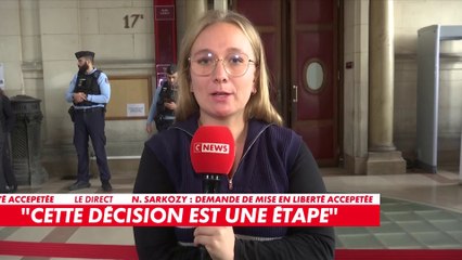 Nicolas Sarkozy va être libéré ce lundi, les explications de notre journaliste sur place