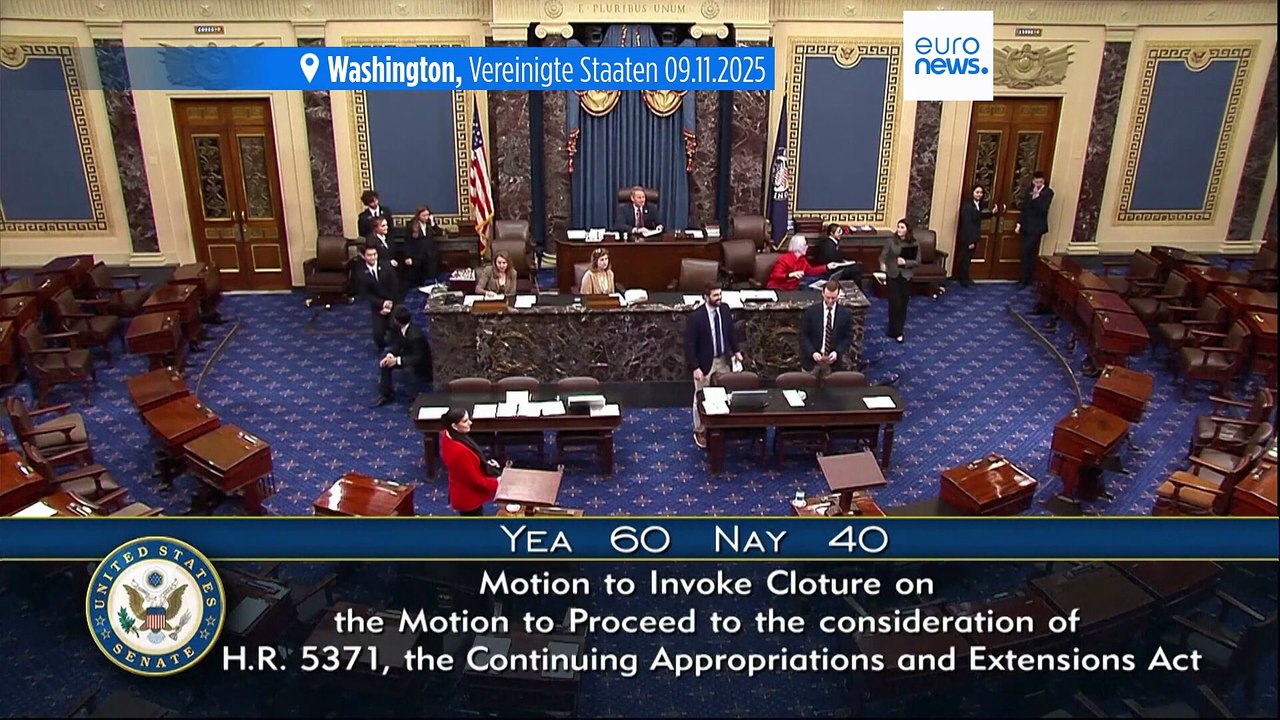 Nach Rekord-Stillstand: Ende des längsten US-Shutdowns in Sicht