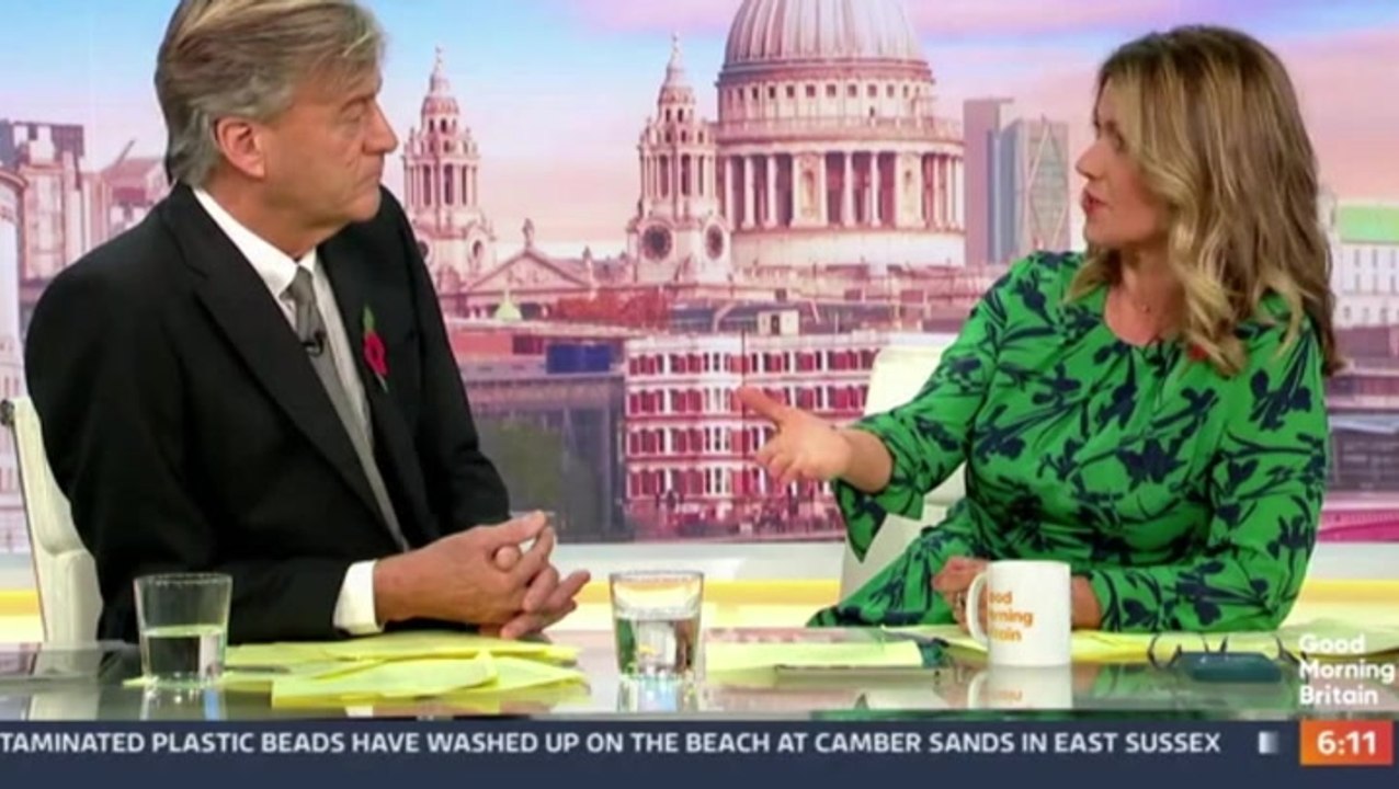 GMB presenters Susanna Reid and Richard Madeley clash live on air over Tim Davie BBC row