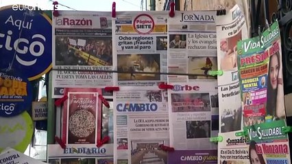 Evo Morales denuncia un "golpe de Estado" preparado por la oposición y la comunidad internacional