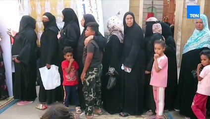 إقبال متزايد من المواطنين أمام اللجان الانتخابية بأسوان في اليوم الأول لانتخابات مجلس النواب