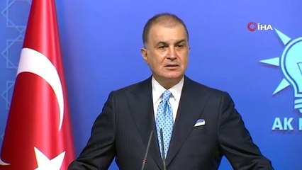 AK Parti Sözcüsü Ömer Çelik, açıklamalarda bulundu