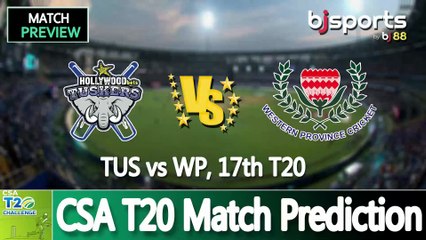 CSA T20 2025 | Western Province vs Tuskers 17th T20 Match Preview |