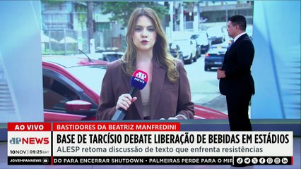 Base de Tarcísio discute liberação de bebidas em estádios