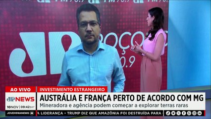 França e Austrália estão perto de acordo para exploração de terras raras em MG
