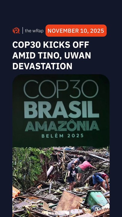 COP30 begins as millions of Filipinos reel from Tino, Uwan devastation