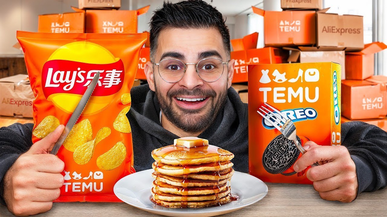 J’ai Mangé 50 aliments Temu (Ne faites pas ça)