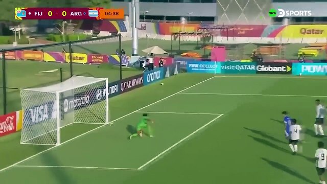 Fiji 0–7 Argentina | Resumen | Mundial Sub 17