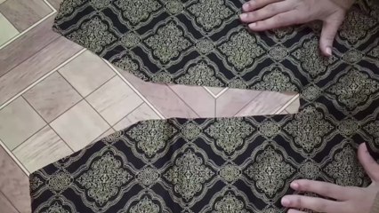 Simple V Placket Kurti Front Neck Design Cutting and Stitching | Easy V Placket Neck Design |