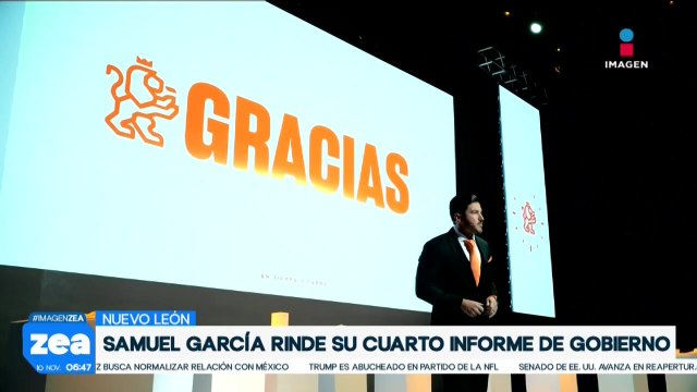 Samuel García rinde su cuarto Informe de Gobierno