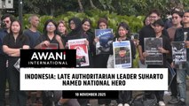 Indonesia: Late authoritarian leader Suharto named national hero