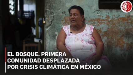 El Bosque, la comunidad mexicana que el mar borró, pero no venció