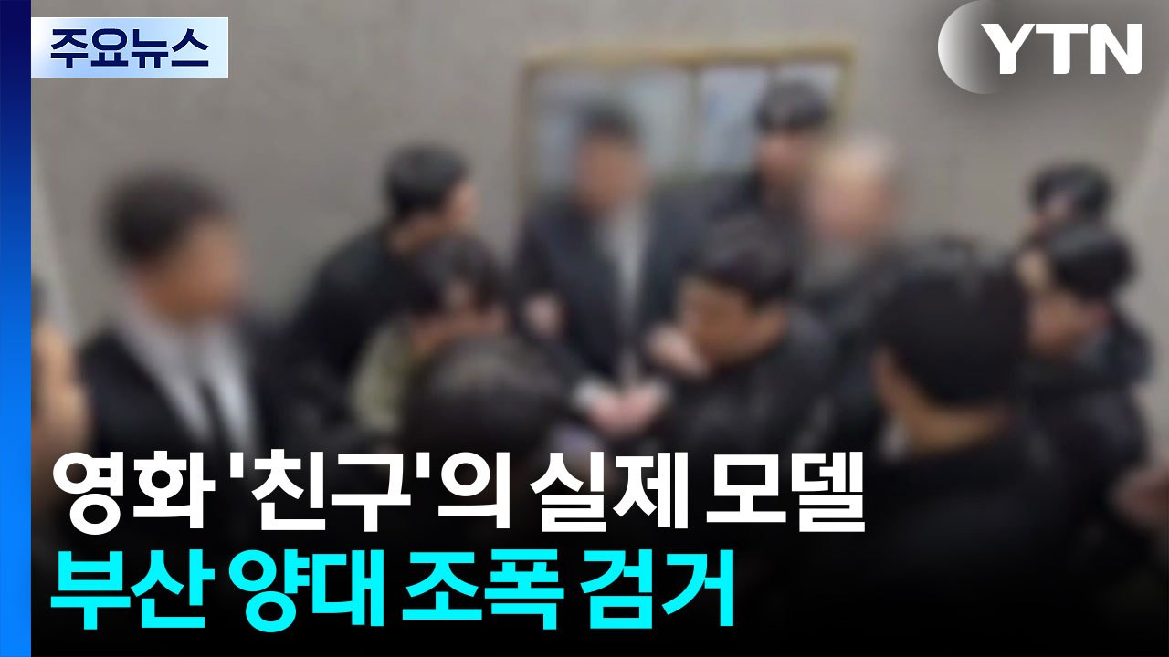 영화 '친구' 모델 양대 조폭, 보복폭행 무더기 검거 / YTN