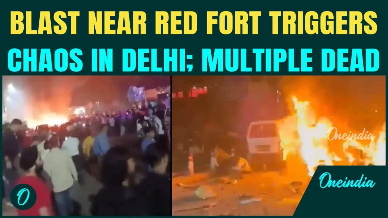 Delhi Blast BREAKING: Explosion Near Red Fort Sends Shockwaves Across the City | Delhi High Alert