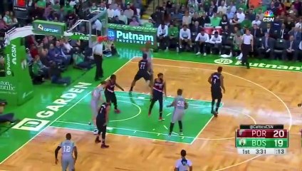 Boston Celtics vs Portland Trail Blazers Full Game 2016 NBA Season