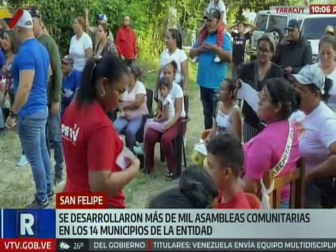 Yaracuy | Celebradas más de mil asambleas populares para la elección de los CBBI en San Felipe
