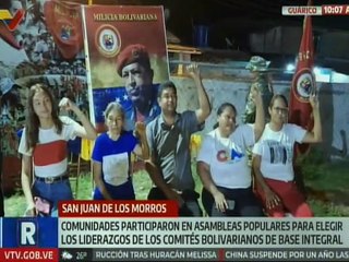 Comunidades guariqueñas participaron en la elección de CBBI en San Juan de los Morros