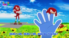 sonic finger family for kids