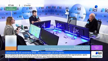 François Giroud, invité d'ICI Isère