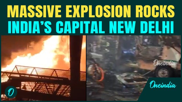 Breaking: EXPLOSION ROCKS Delhi | Cars BURST into Flames Near Red Fort| Delhi Blast