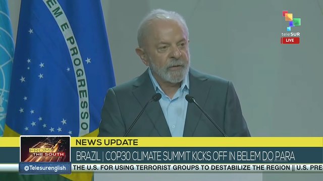 B/N: President Lula Opens COP30 in Belém with Call for Urgent Climate Action