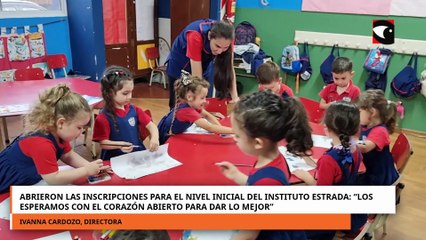 Abrieron las inscripciones para el nivel inicial del Instituto Estrada