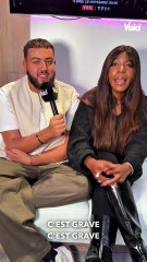 VOICI - L'interview de Romy et Aïmed