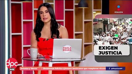 Uruapan se une en una mega marcha por Carlos Manzo | DPC con Paola Rojas