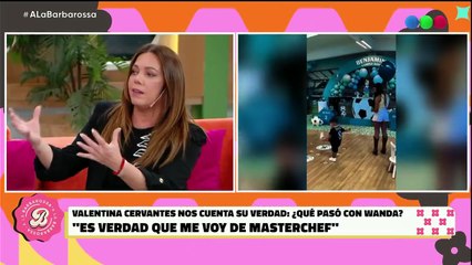 Valentina Cervantes rompió el silencio sobre su renuncia a MasterChef y la polémica con Wanda Nara