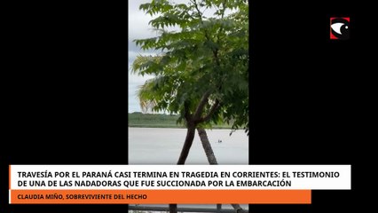 Travesía por el Paraná casi termina en tragedia: el testimonio de una de las nadadoras
