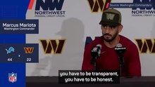 Mariota gives brutally honest assessment of Commanders' season