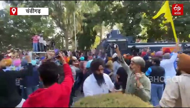चंडीगढ़ की पंजाब यूनिवर्सिटी में जमकर बवाल, स्टूडेंट्स के साथ झड़प के बाद पुलिस ने किया लाठीचार्ज