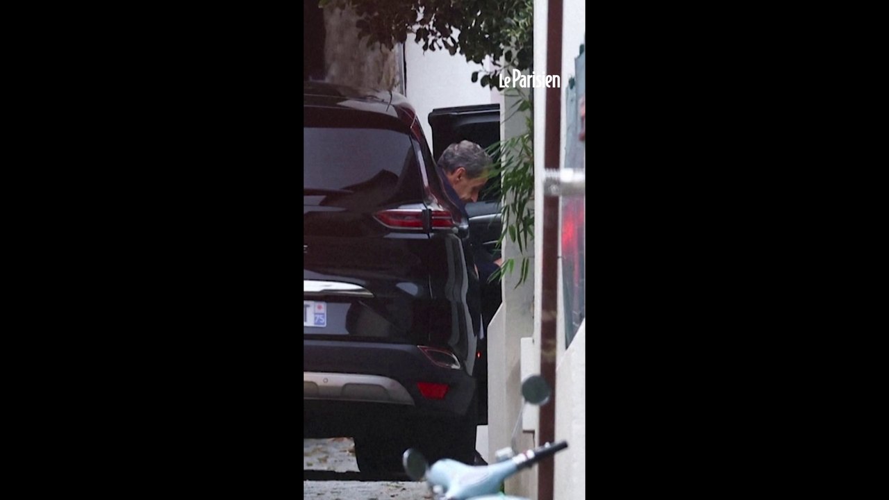 Nicolas Sarkozy libéré :  l'ex-président de retour chez lui