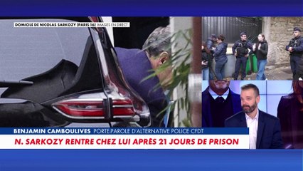 Benjamin Camboulives : «Nicolas Sarkozy est plus en sécurité chez lui»