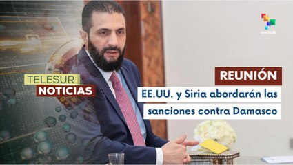 Ahmed Al-Sharaa es el primer presidente sirio en visitar la Casa Blanca