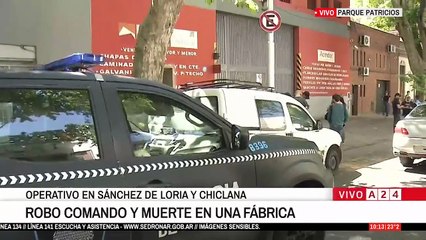 Robo y tragedia en Parque Patricios
