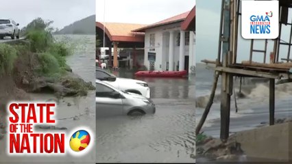 Mabilis na pagtaas ng baha dahil sa Bagyong Uwan, ikinatakot ng mga residente | SONA