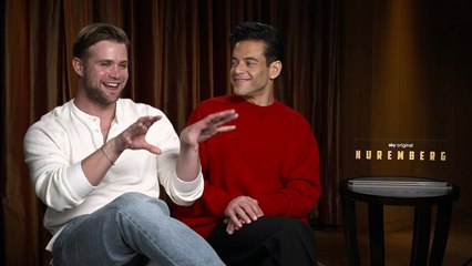 Leo Woodall & Rami Malek's 'Nuremberg' Challenges