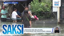 Baha sa ilang bahagi ng Bulacan, abot-baywang kasunod ng Bagyong Uwan | Saksi
