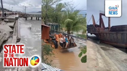 20 pamilyang malapit sa pier, nawasak ang bahay; 64-anyos na babae, nasawi nang iligtas ang mga pusa | SONA