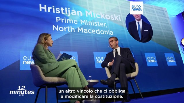 Mickoski: La Macedonia del Nord è stata “bullizzata” nel suo processo di adesione all’UE